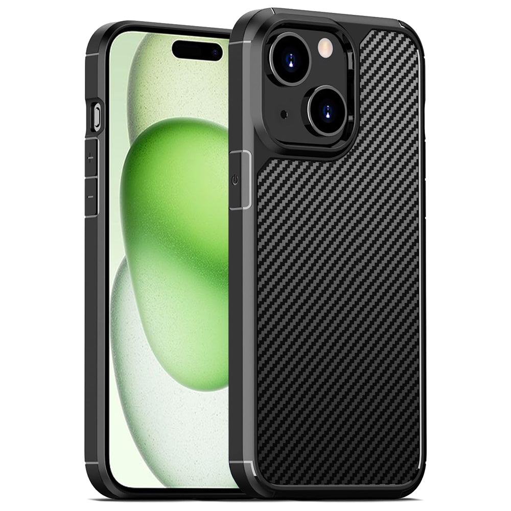 Techsuit - CarbonFuse - iPhone 15 Plus - Black