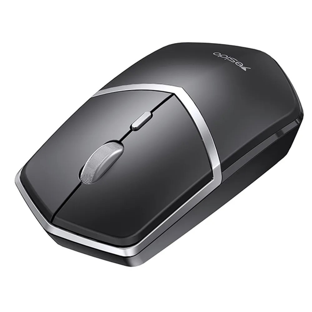 Yesido - Wireless Mouse - 2.4G Connection, 1600DPI, Low Noise - Black