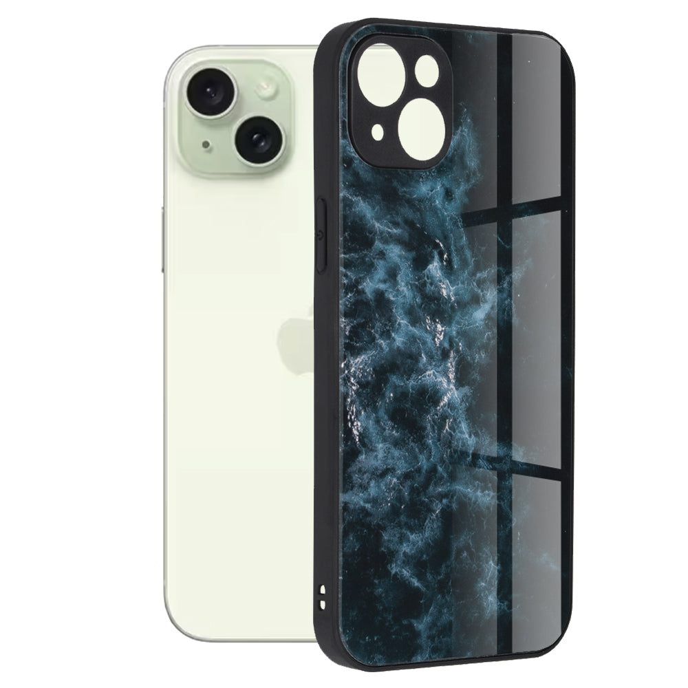 Techsuit - Glaze Series - iPhone 15 Plus - Blue Nebula