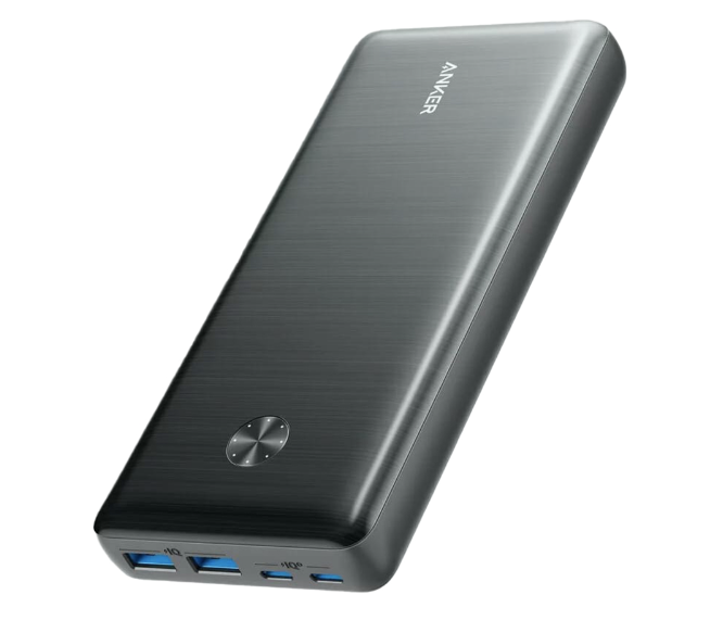 Anker - Power Bank PowerCore III Elite - 2x Type-C, 2x USB, 25600mAh, 87W - Black